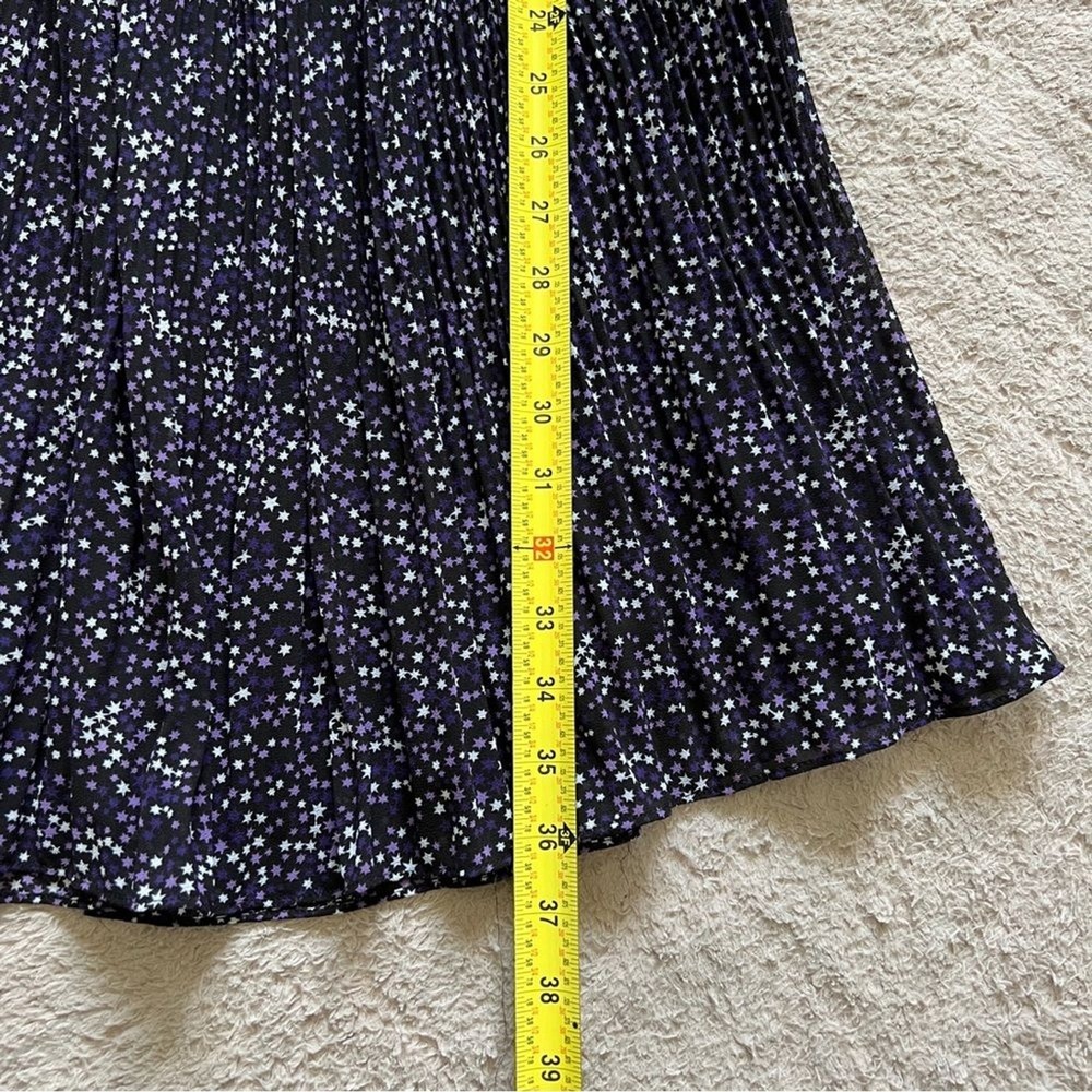 Michael Kors Star Print Midi Dress Kentucky Derby Women's Size M - Picture 6 of 8
